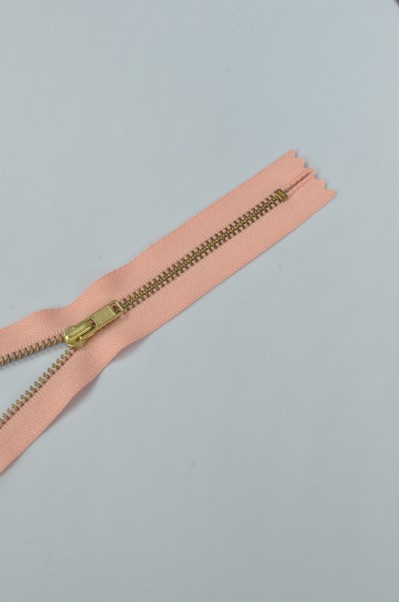 ZIP081  1號拉鏈  金銅金屬拉鏈   單頭密尾拉鏈   不設單獨拉鍊訂購  細節-1